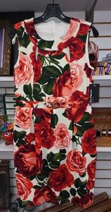 ROMANTIC DATE DRESS / RED ROSES!